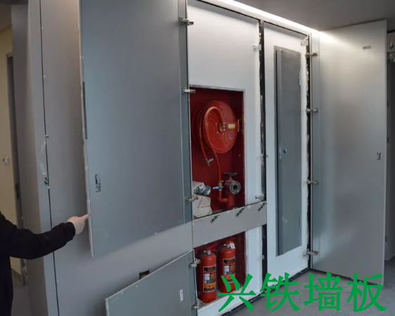 钢制海角短视频安装配套消防箱门及检修门