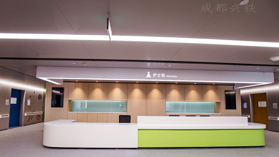 医院护士站钢制海角短视频安装应用