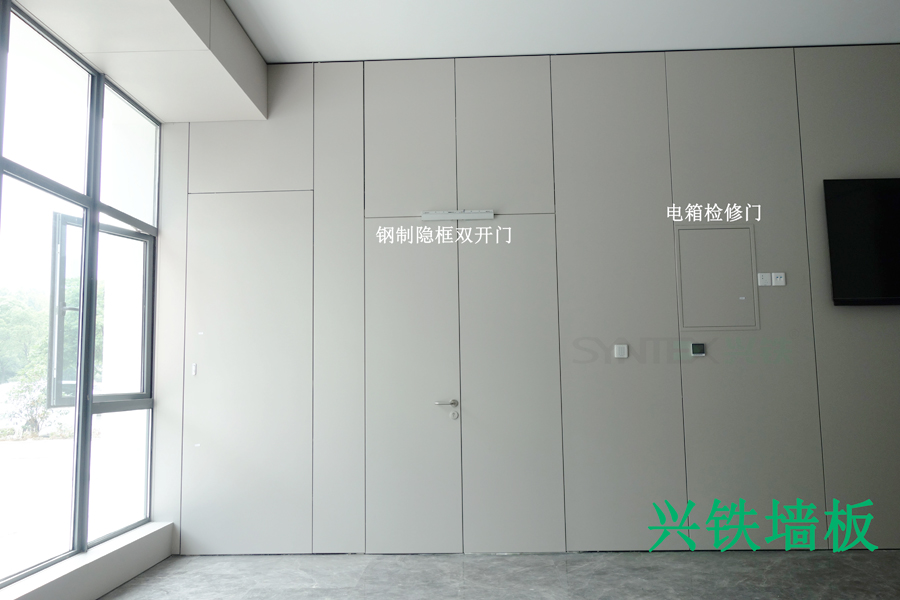 海角社区乱精品钢制隐框双开门及电箱检修门