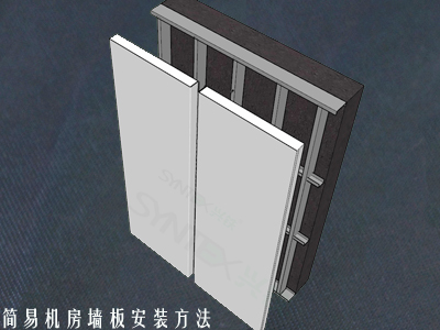 机房墙面海角社交APP官网安装方法